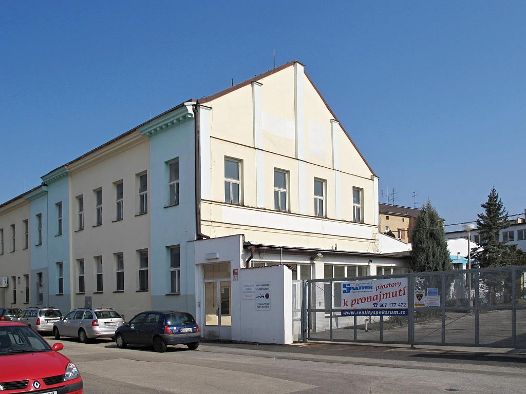 Původní sídlo firmy LOGAREX, n. p., Dvořákova ul. č.17 v Českých Budějovicích 